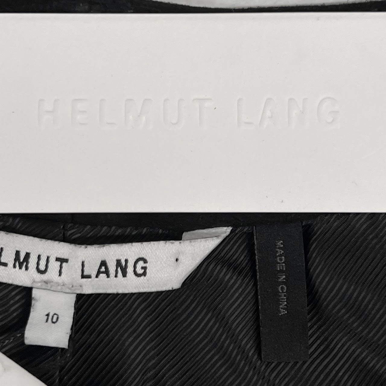 Helmut Lang Suede Midi Skirt