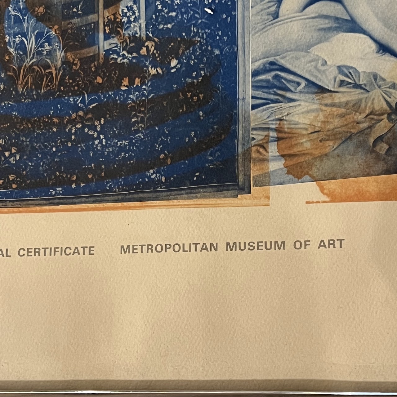 Robert Rauschenberg MMA Centennial Certificate 1970 Exhibition Lithograph