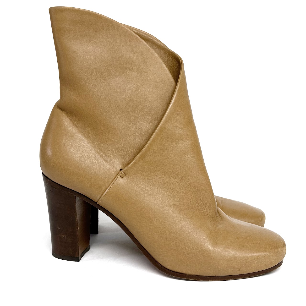 Céline Leather Ankle Boots