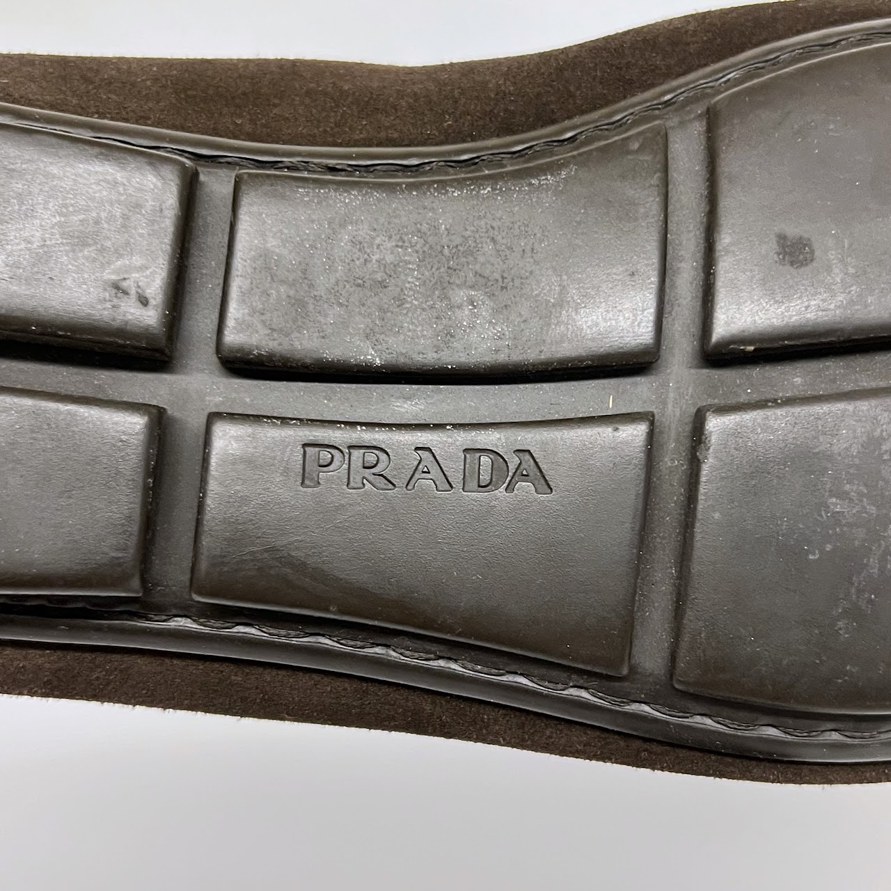 Prada Chocolate Leather Loafers