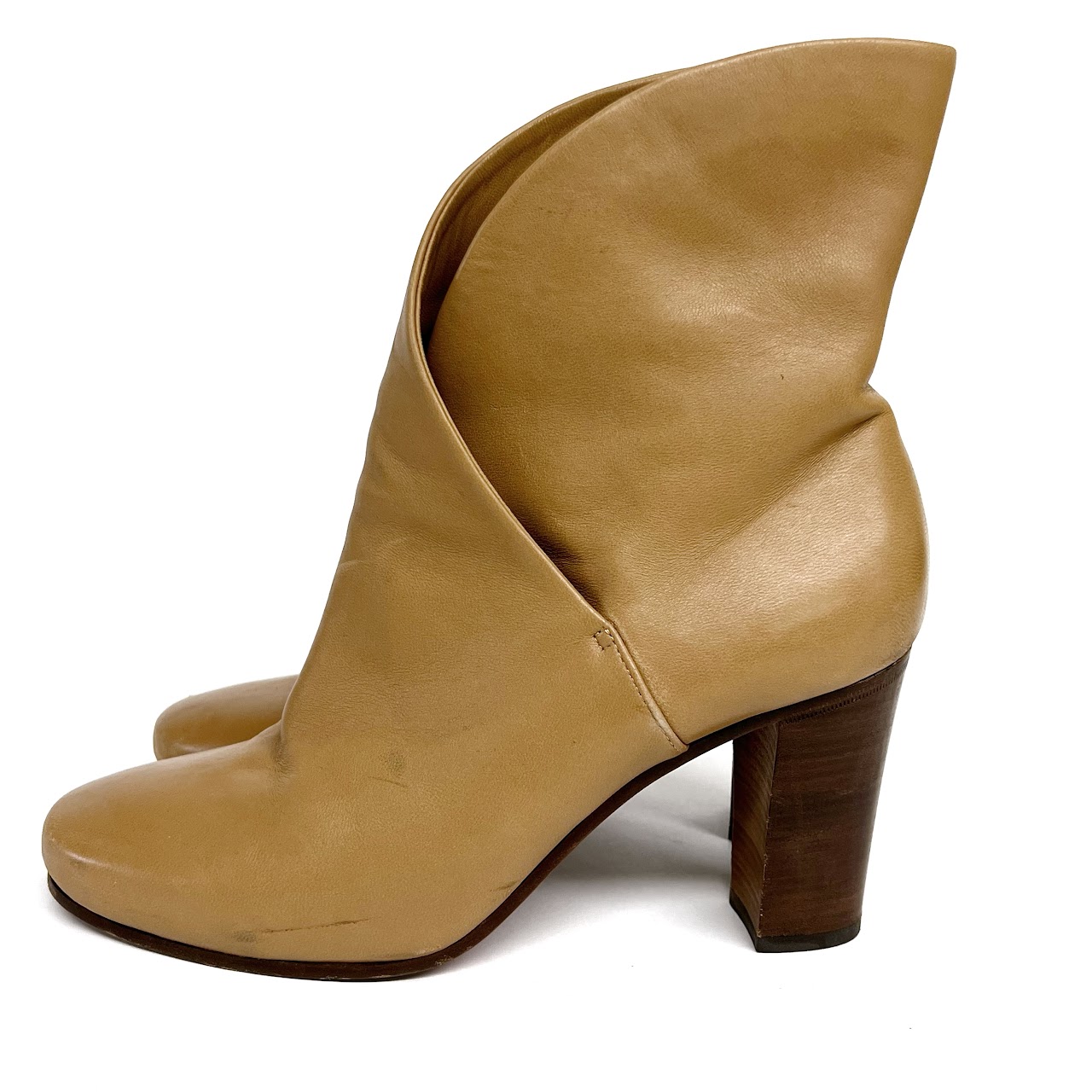 Céline Leather Ankle Boots