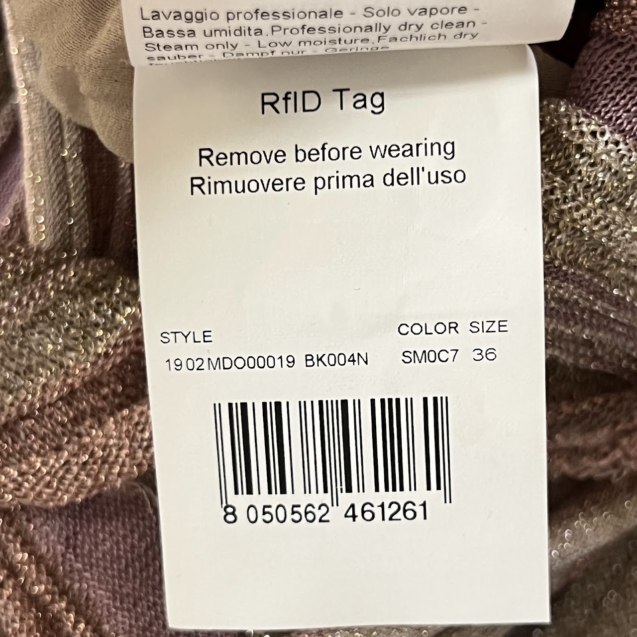 Missoni Knit Lamé Jumpsuit