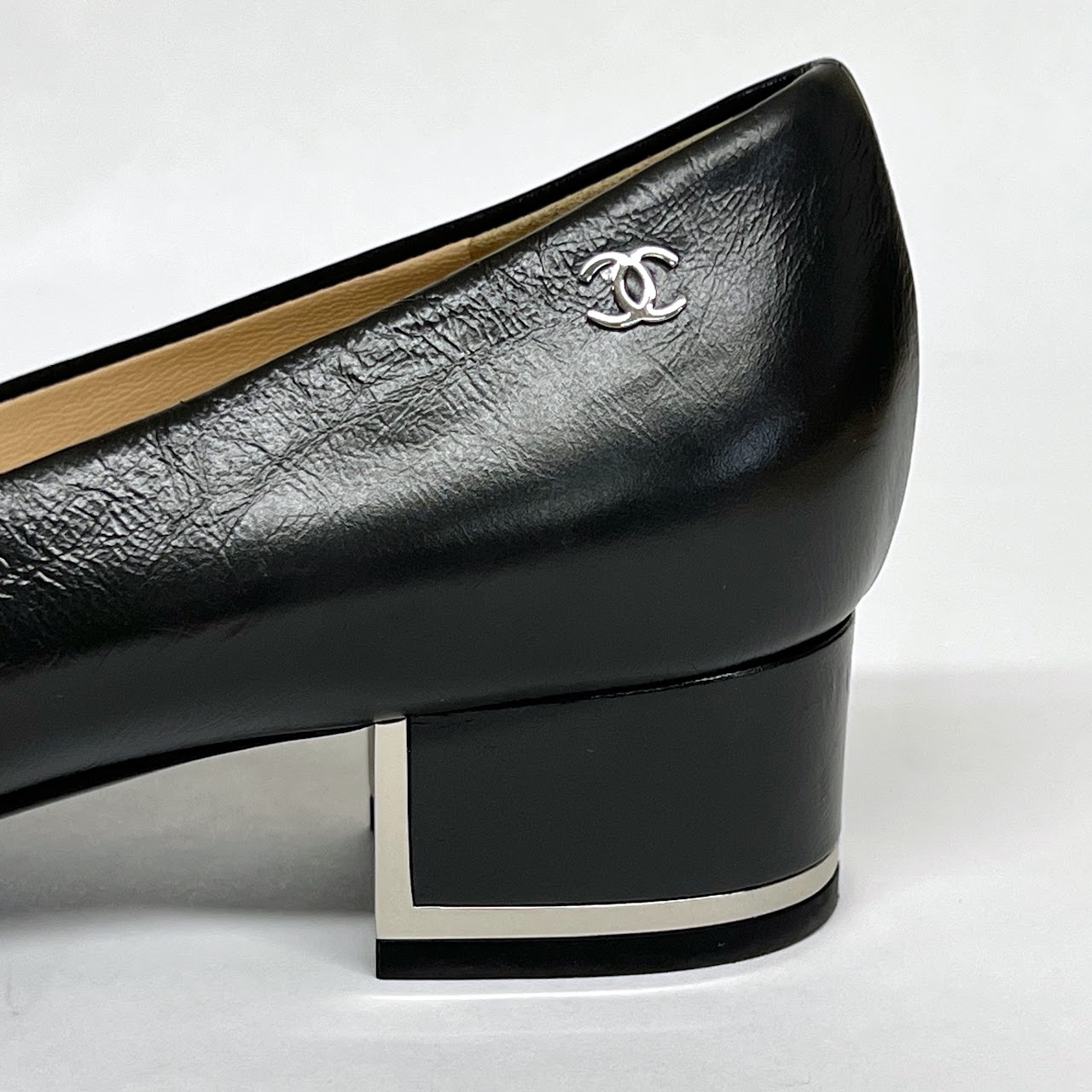 Chanel Block Heel Pumps