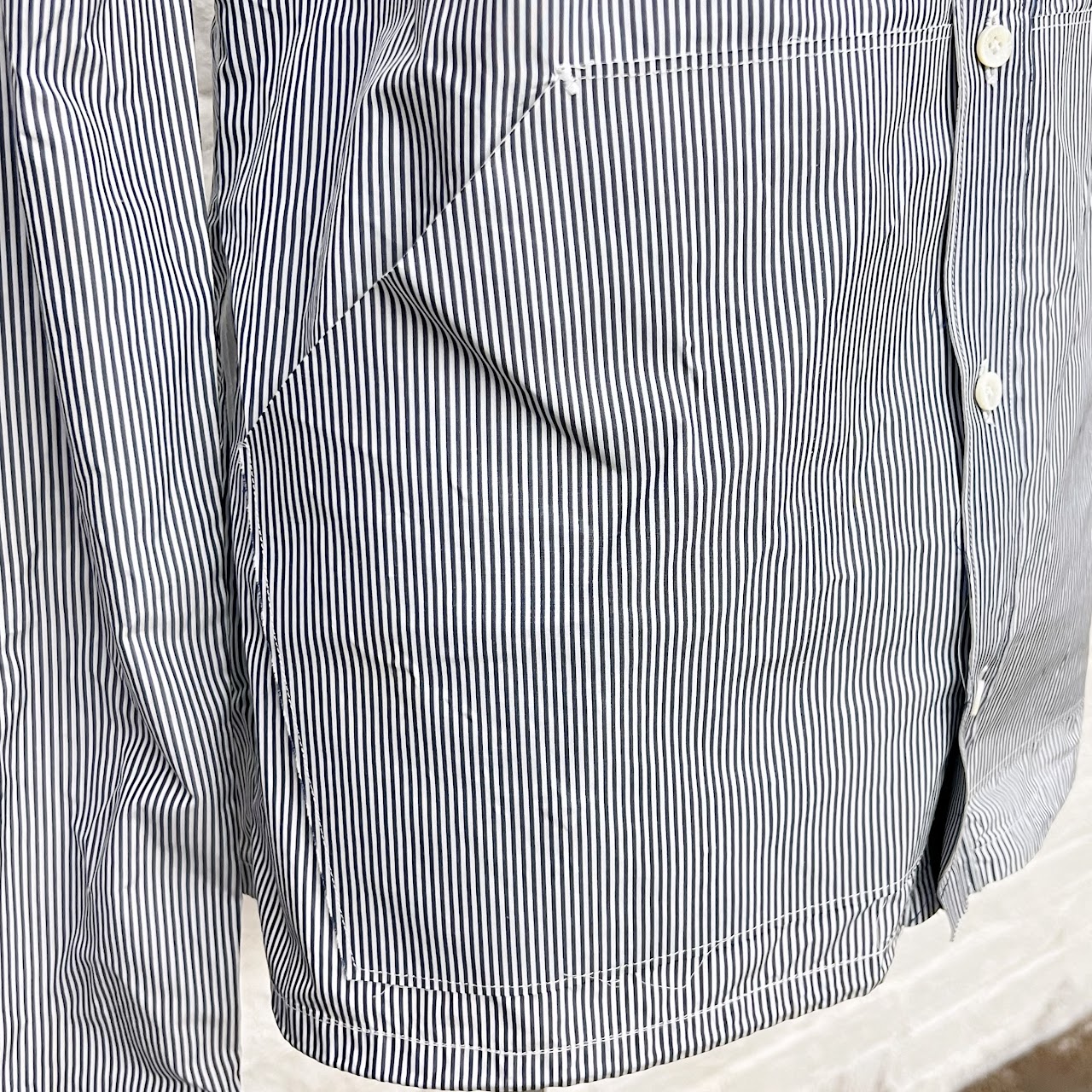 Valentino Striped Shirt Jacket