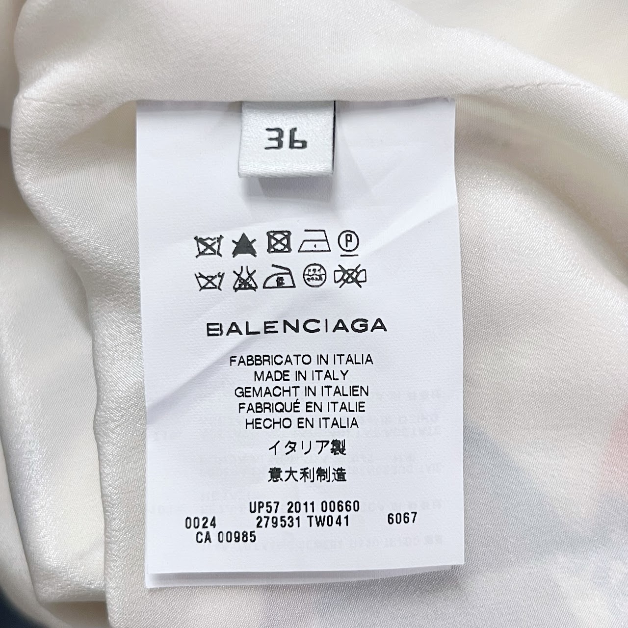 Balenciaga Floral Dress and Jacket