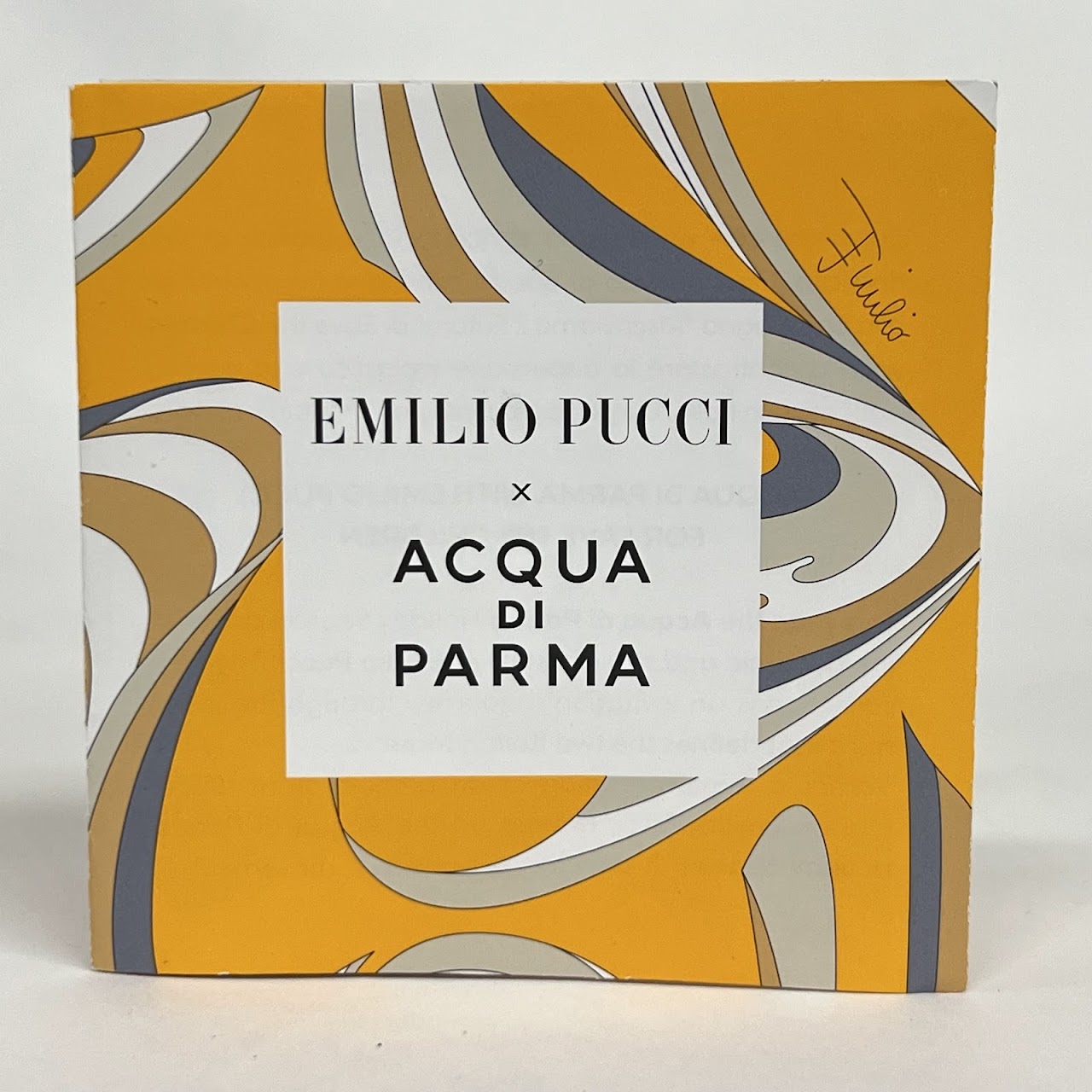 Emilio Pucci X Acqua di Parma Mens Git Set