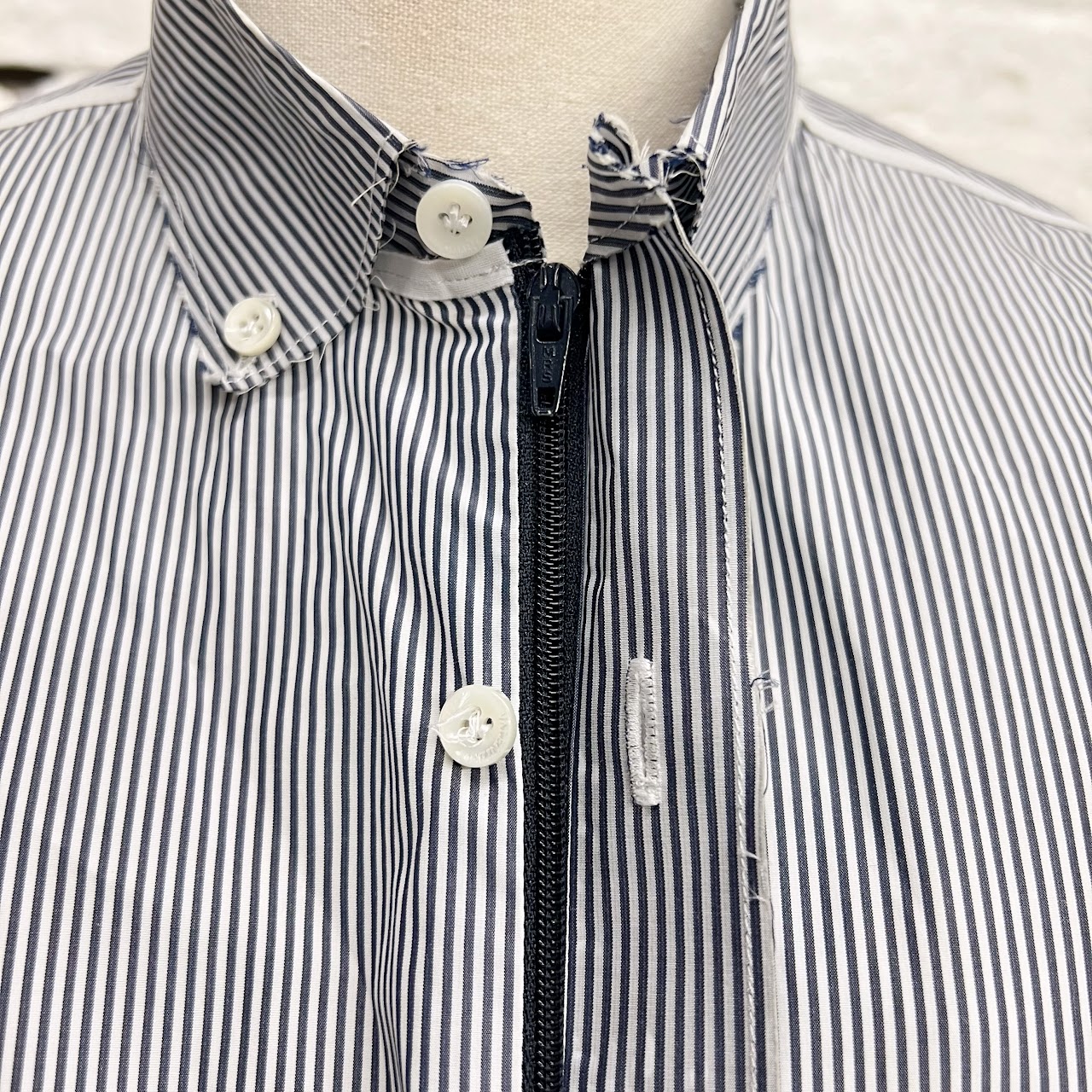 Valentino Striped Shirt Jacket