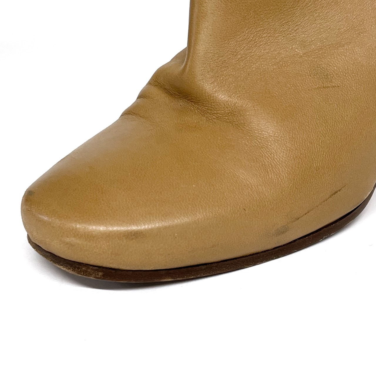 Céline Leather Ankle Boots