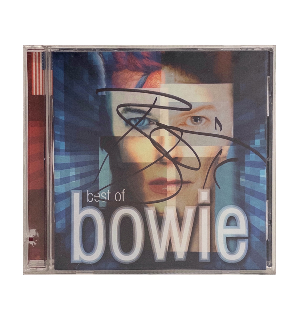 David Bowie Autographed 'Best of Bowie' CD