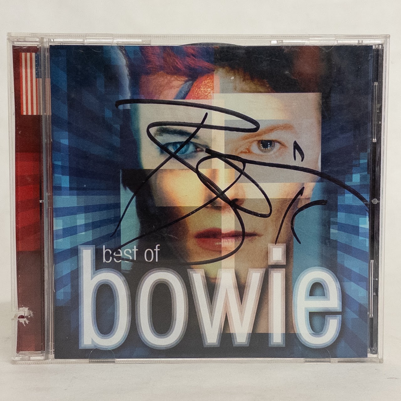 David Bowie Autographed 'Best of Bowie' CD