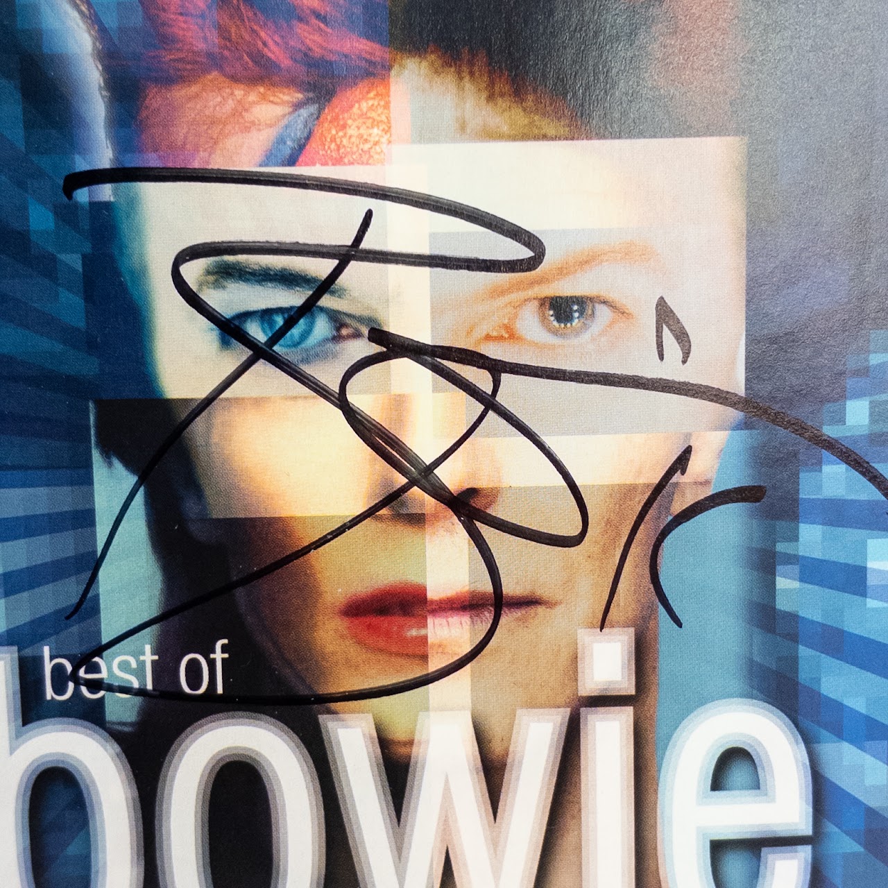 David Bowie Autographed 'Best of Bowie' CD