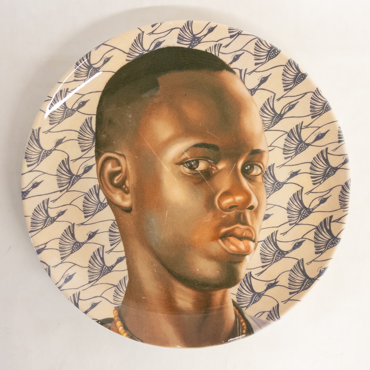 Kehinde Wiley Artware Porcelain Plate Set of Six