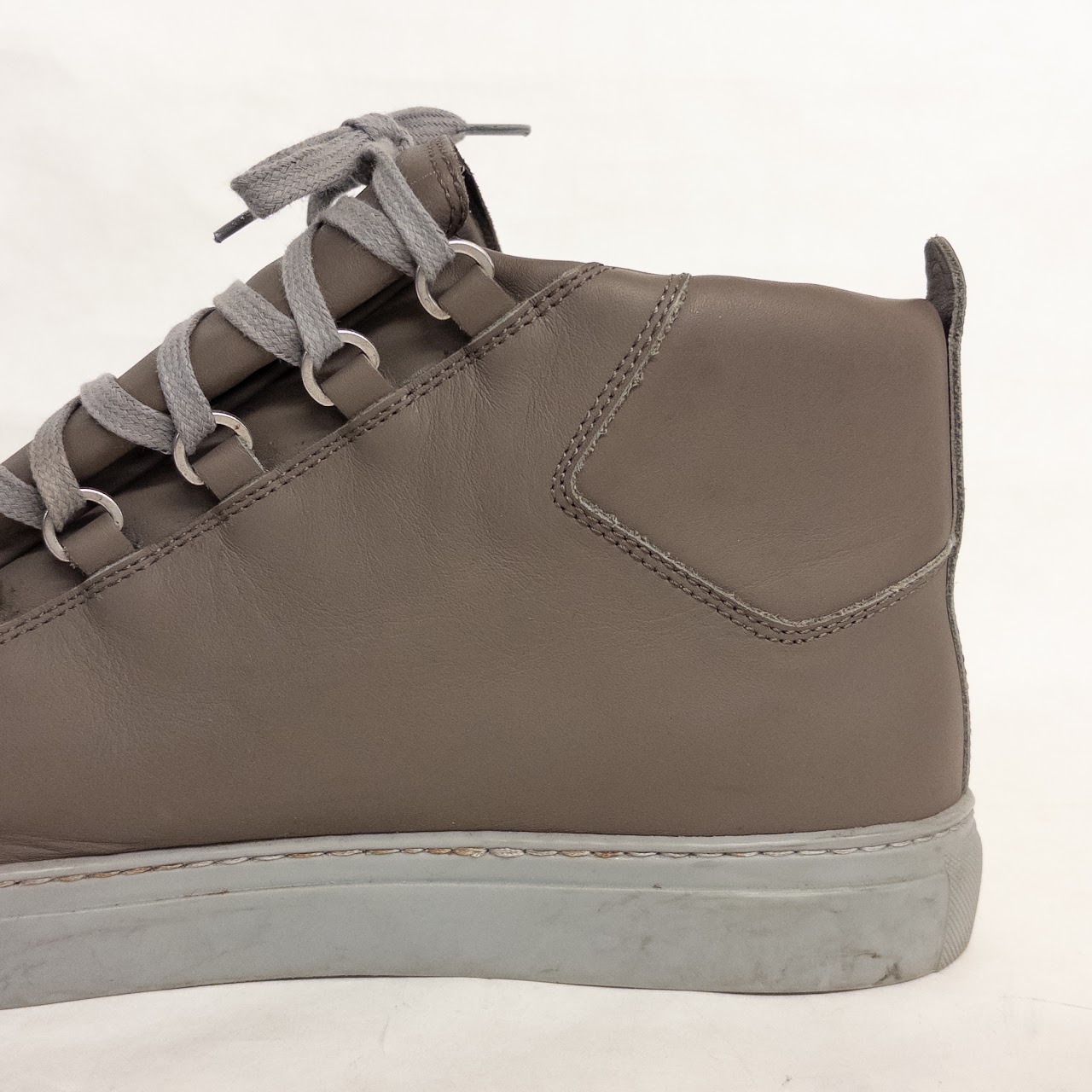 Balenciaga Arena Gray High-Top Sneakers