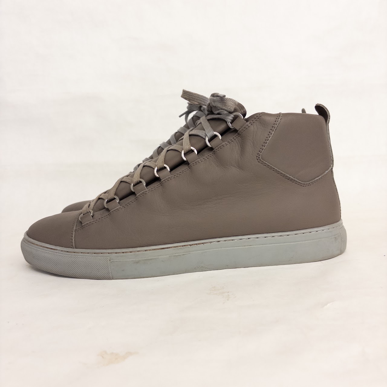 Balenciaga Arena Gray High-Top Sneakers