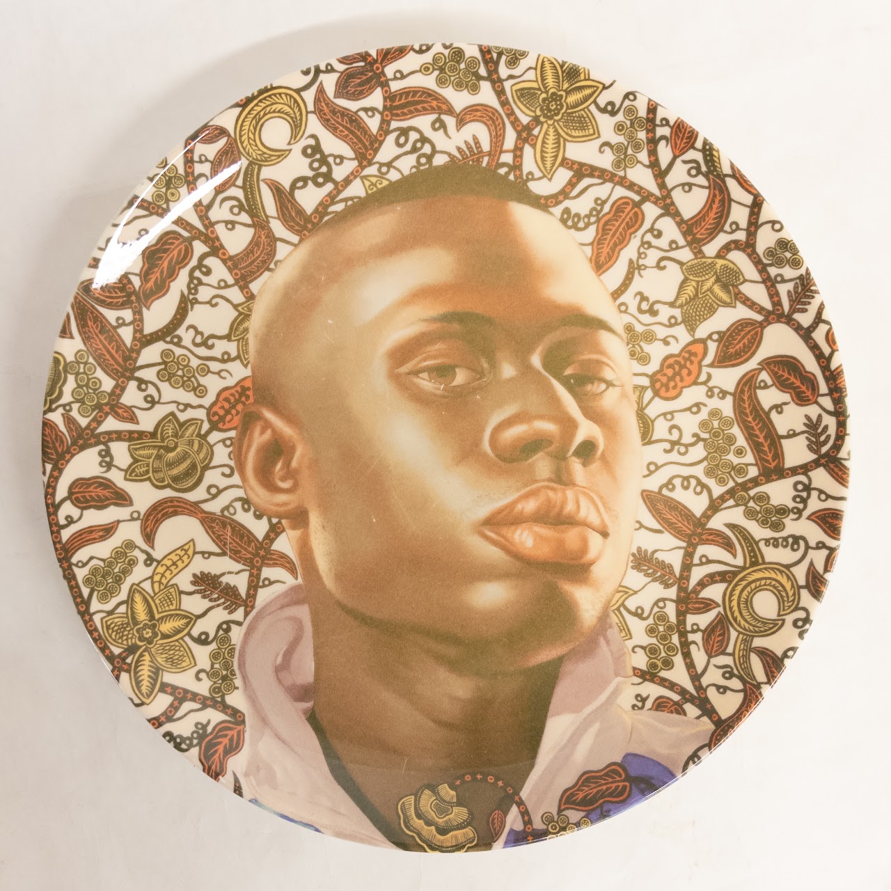 Kehinde Wiley Artware Porcelain Plate Set of Six