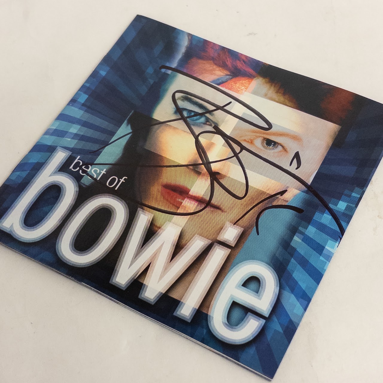 David Bowie Autographed 'Best of Bowie' CD