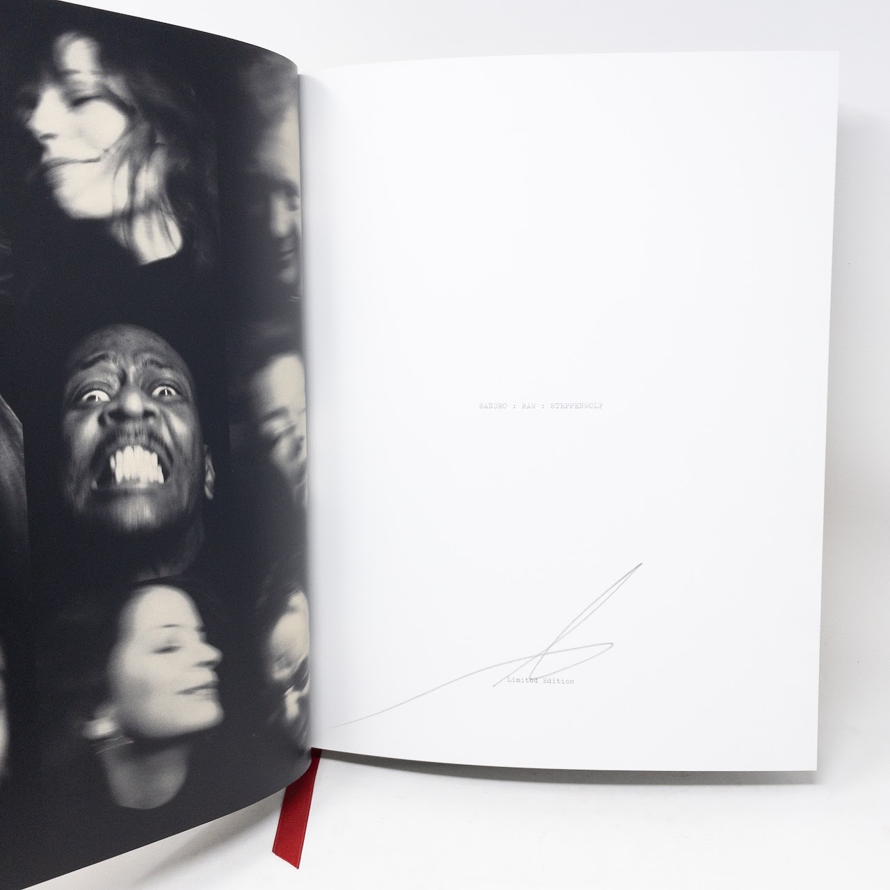 Sandro Miller SIGNED "Raw : Steppenwolf" Book