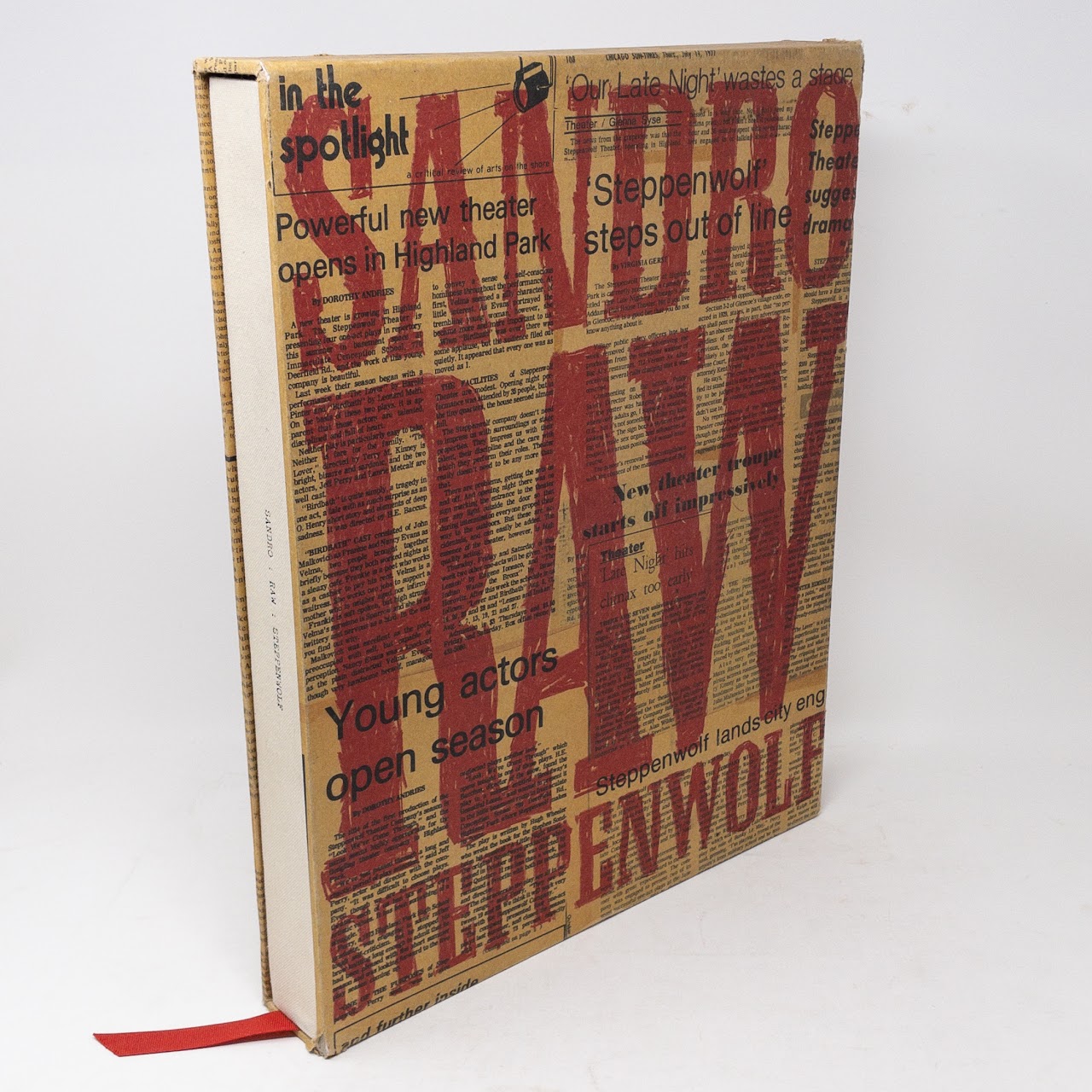 Sandro Miller SIGNED "Raw : Steppenwolf" Book