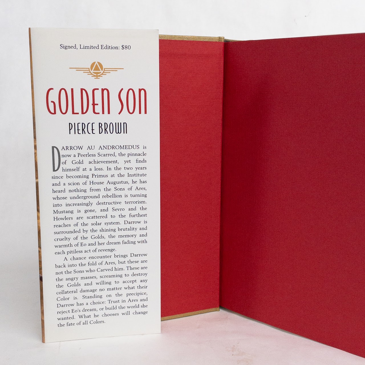 Pierce Brown: 'Golden Son' Signed Limited Edition