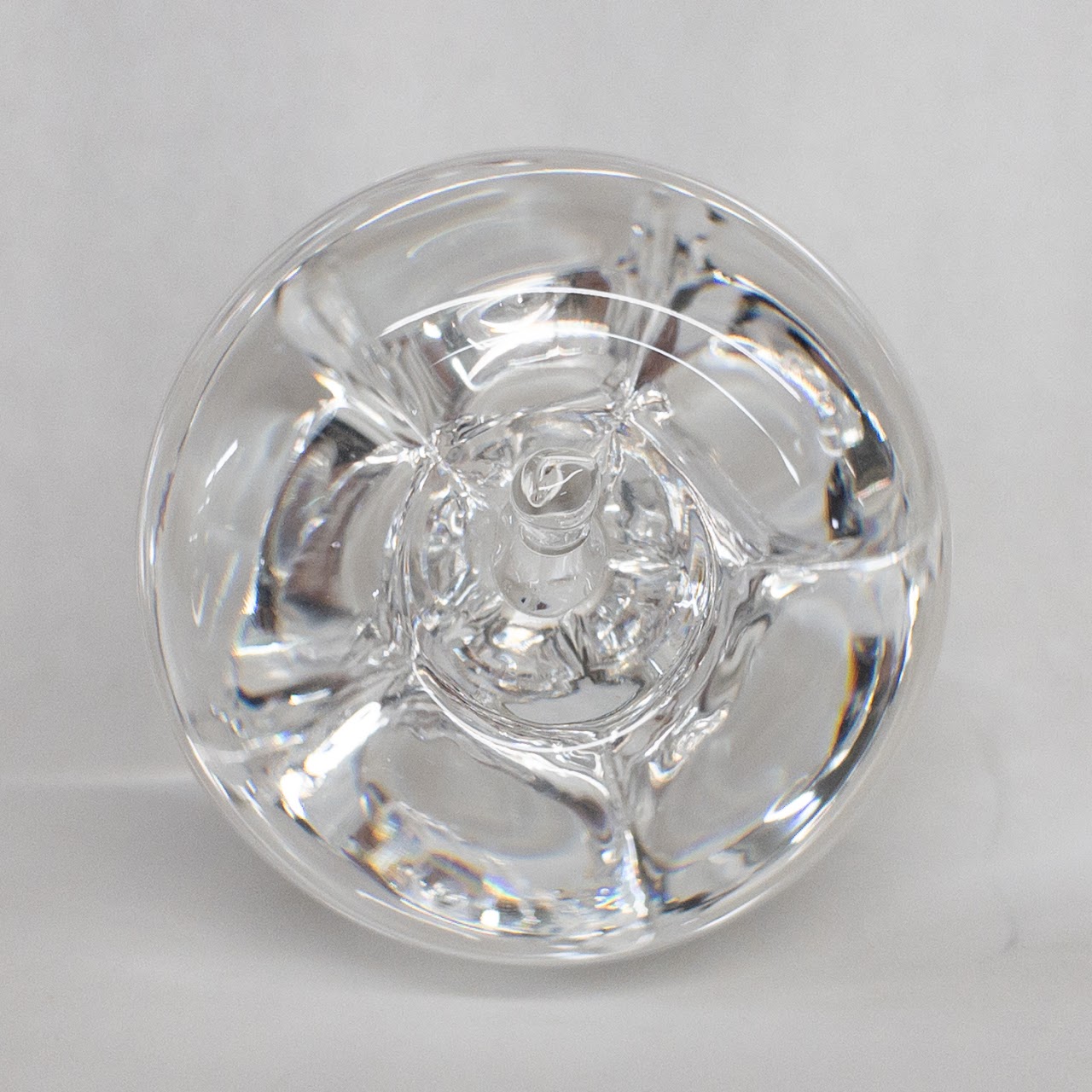 Steuben Glass Crystal Apple