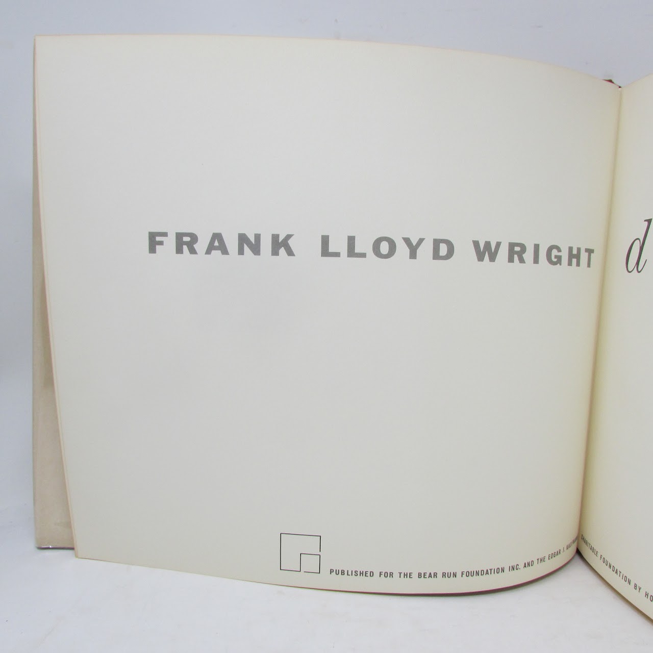 Frank Lloyd Wright 'Drawings for a Living Architecture'