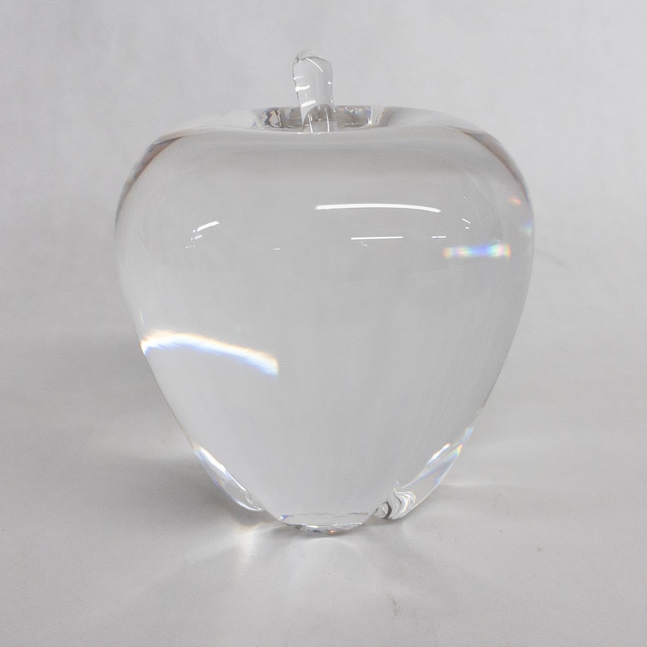 Steuben Glass Crystal Apple