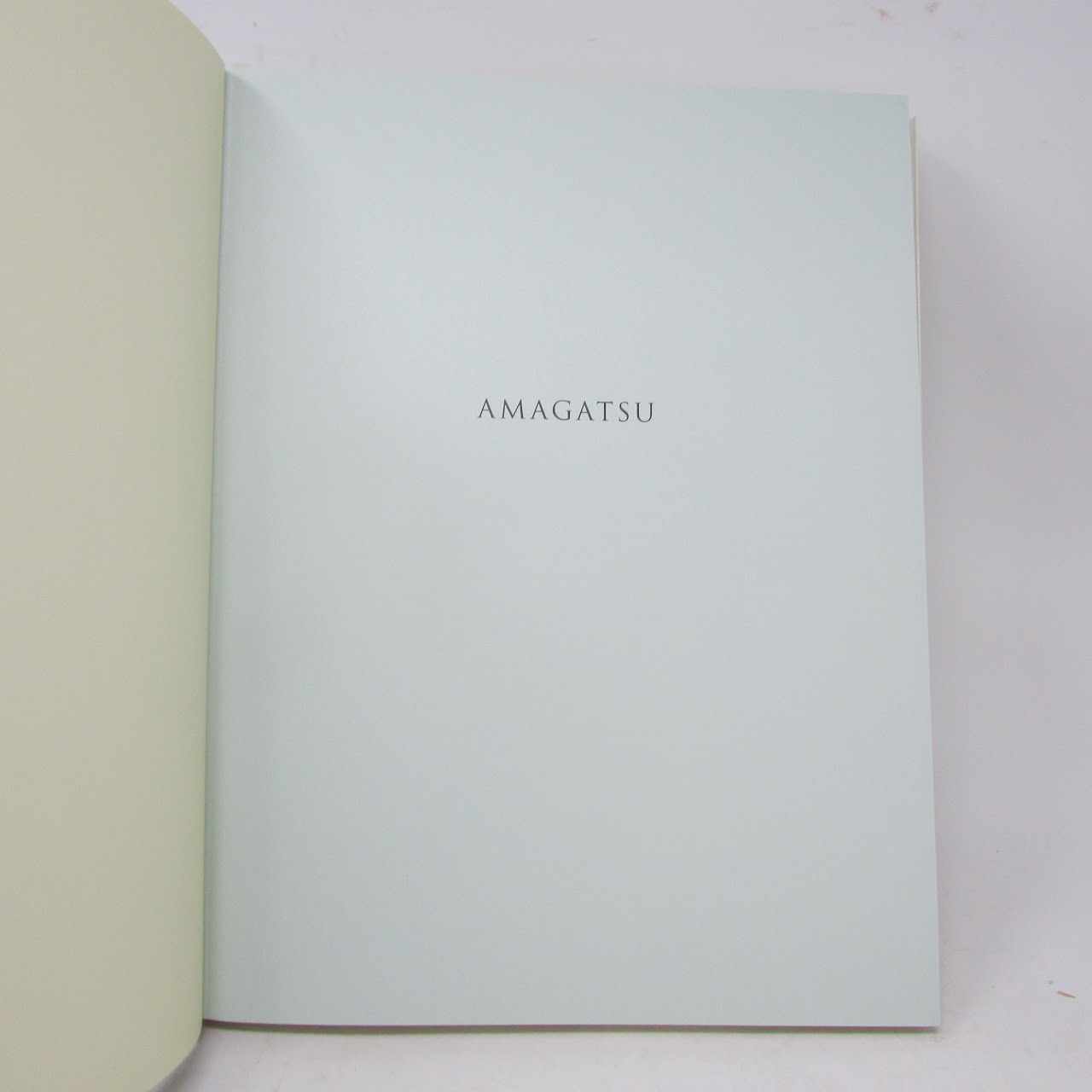 Yoshihiko Ueda: 'Amagatsu' First Edition