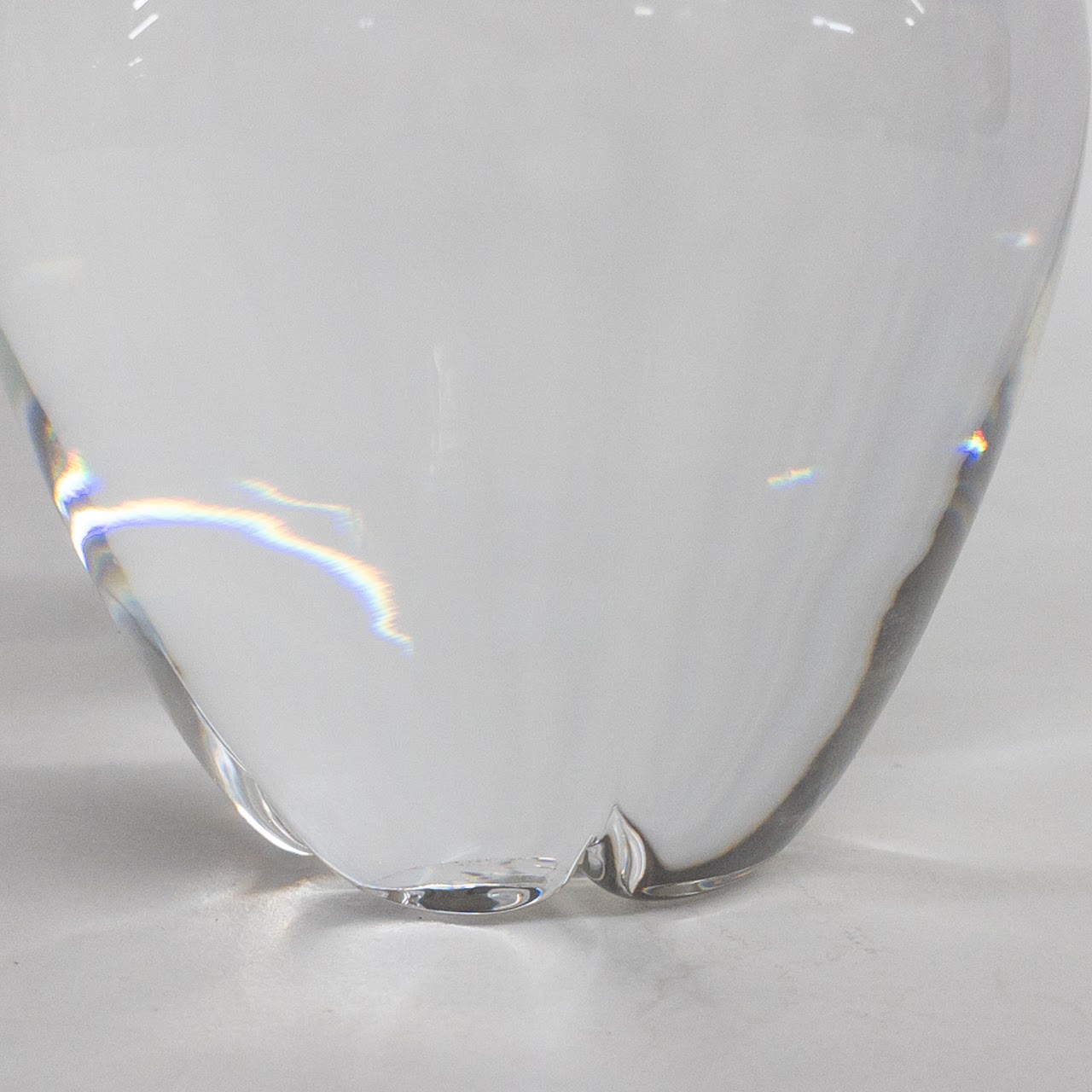 Steuben Glass Crystal Apple