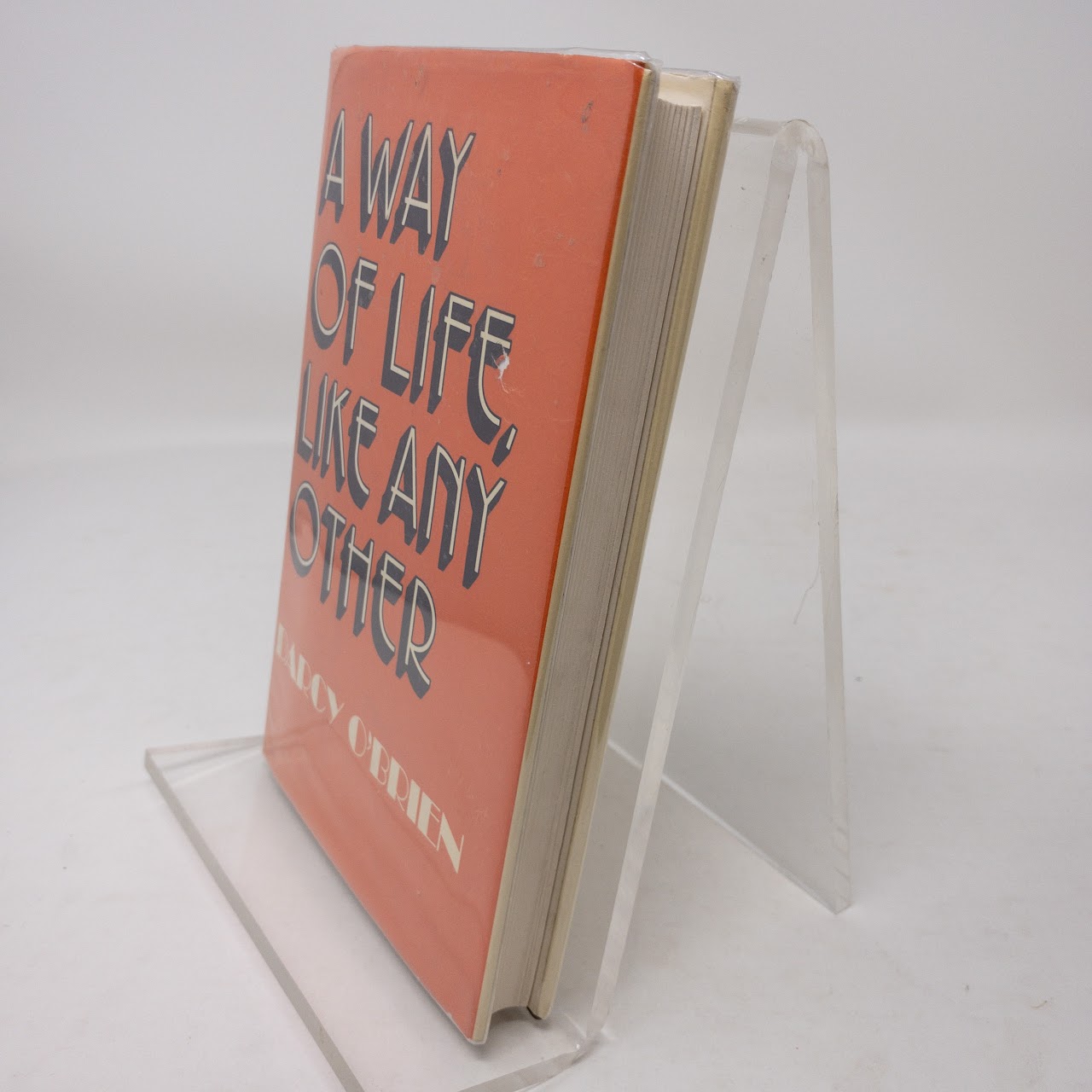 Darcy O'Brien: 'A Way of Life Like Any Other' Signed First Edition