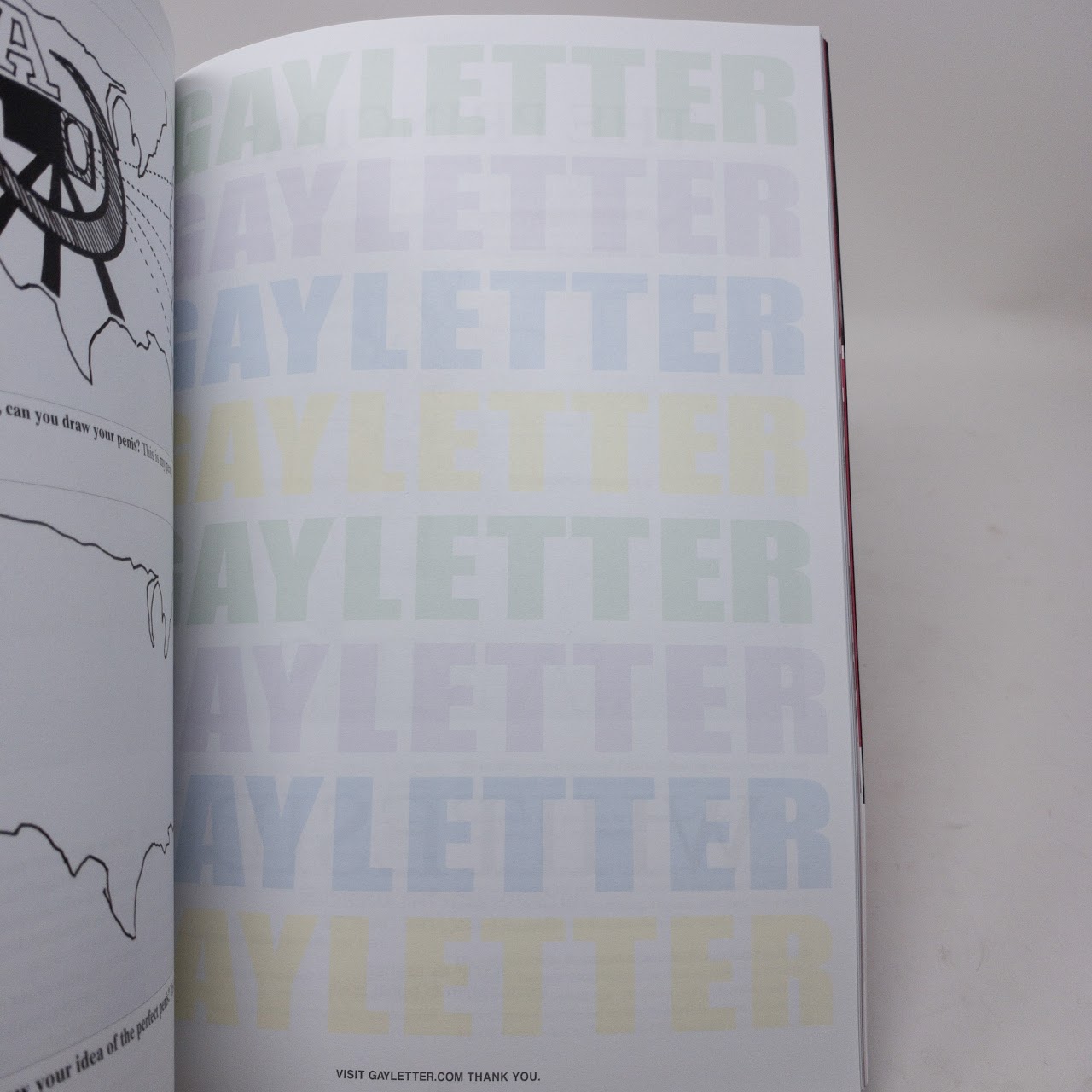 Gayletter: 'Issue 1'  Rare Out of Print Magazine