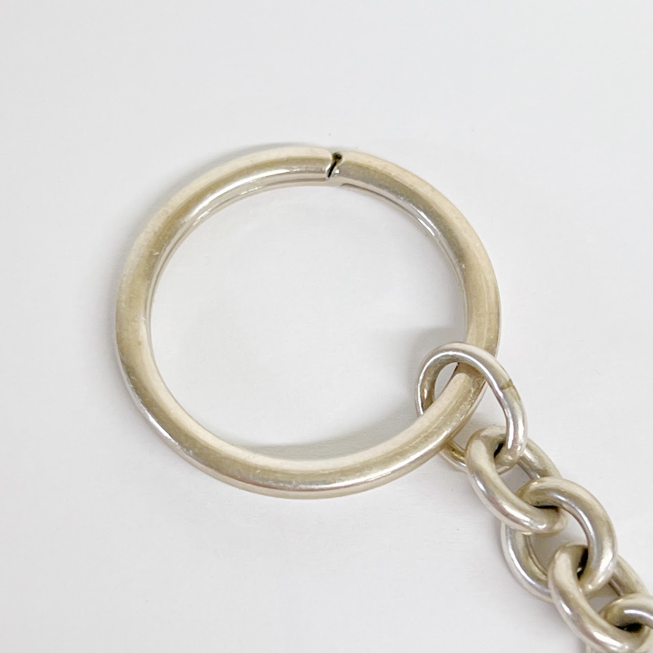 Tiffany & Co. Sterling Silver 'Return To' Key Ring