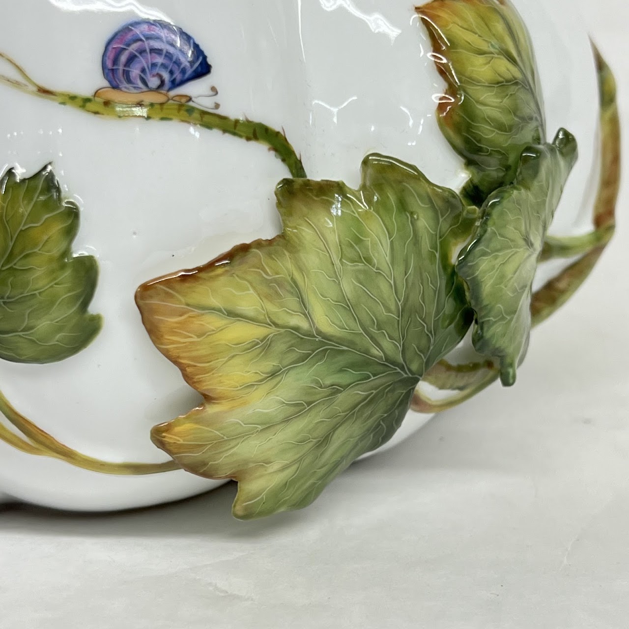 Anna Weatherly Designs Hand-Painted Porcelain Serving Bowl