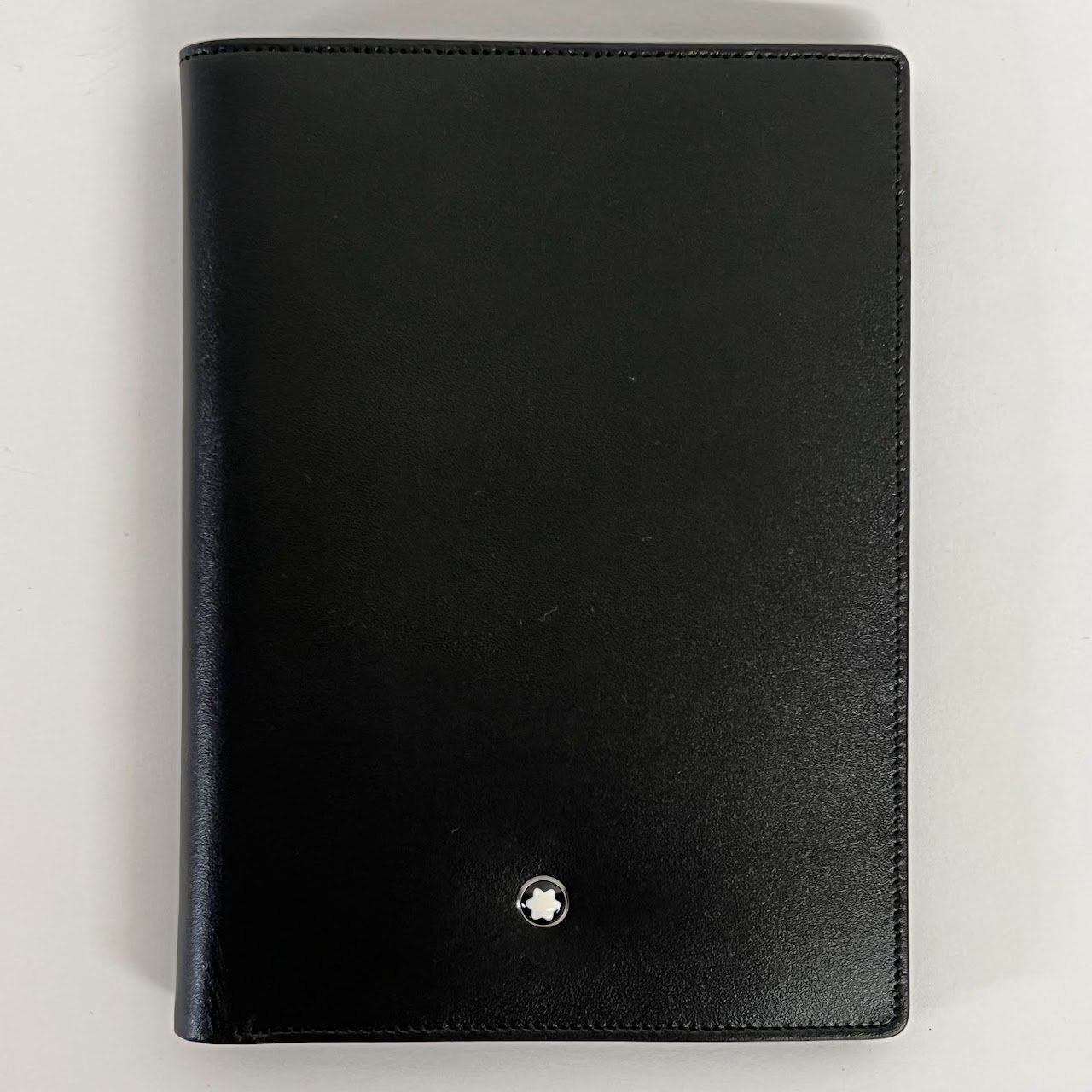 Montblanc MINT Black Leather Passport Wallet