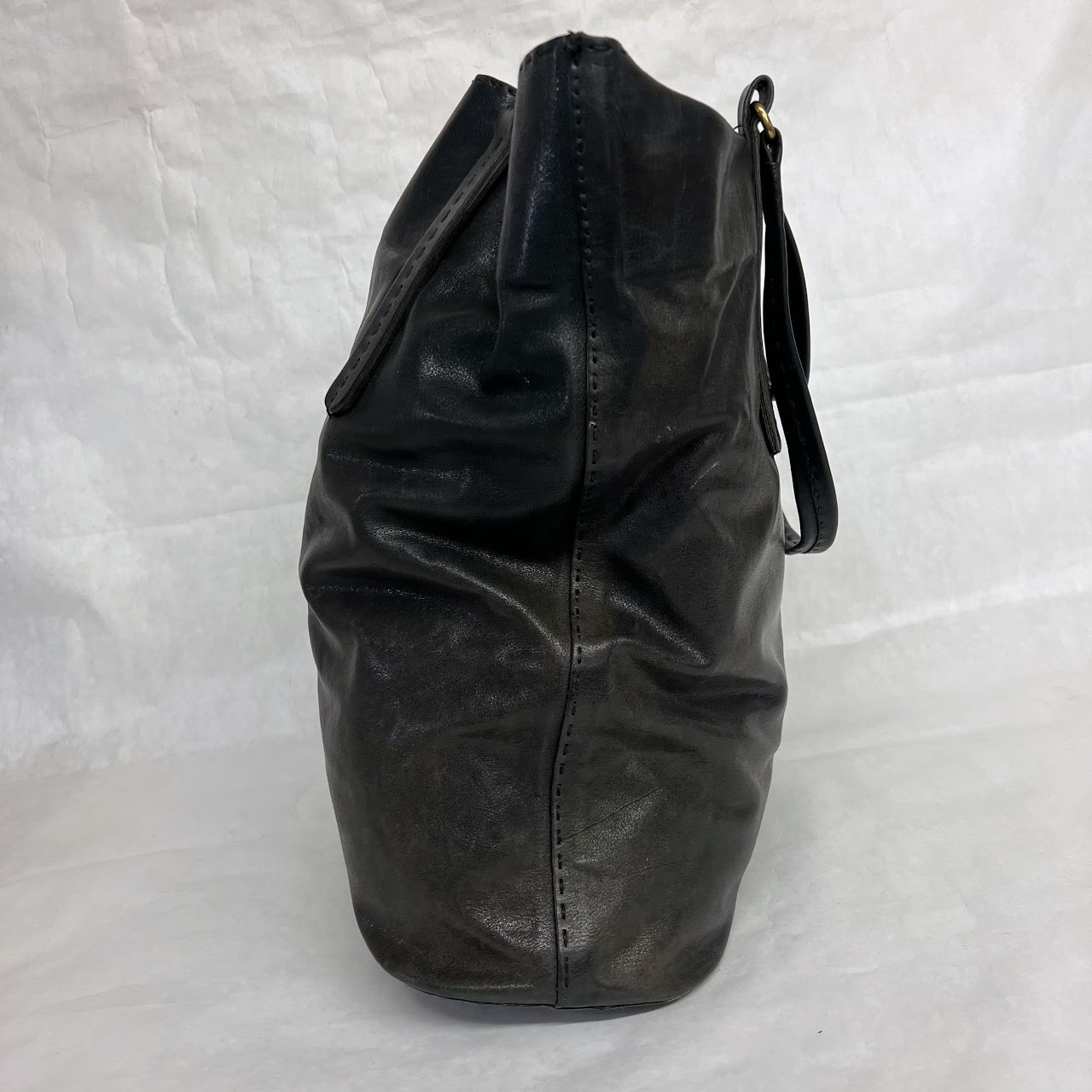 Johnny Farah Large Leather Tote