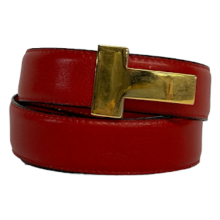 Tiffany & C0.'T' Buckle Belt