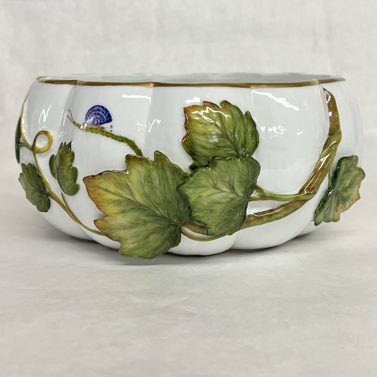 Anna Weatherly Designs Hand-Painted Porcelain Serving Bowl