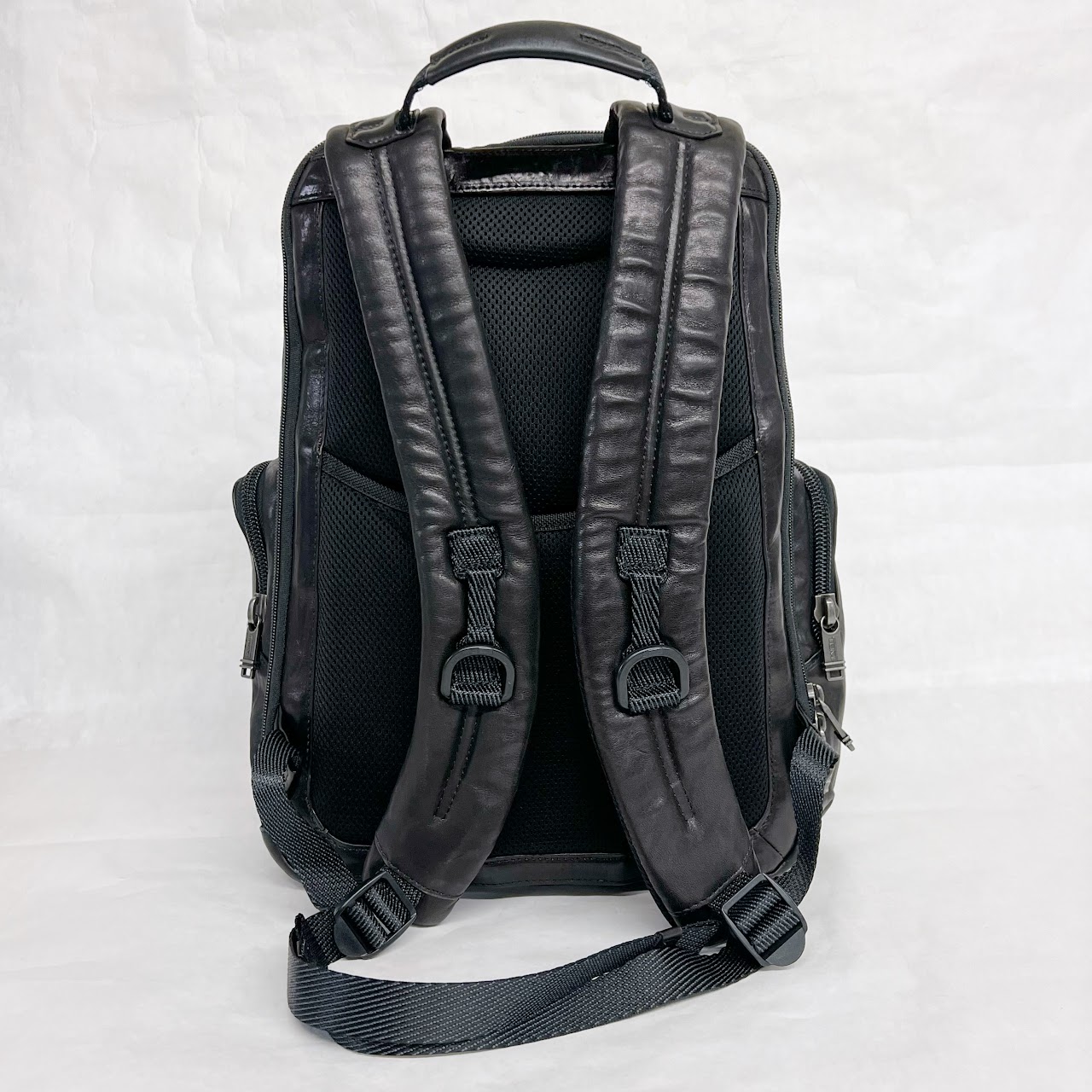 Tumi Alpha Bravo Nellis Leather Laptop Backpack