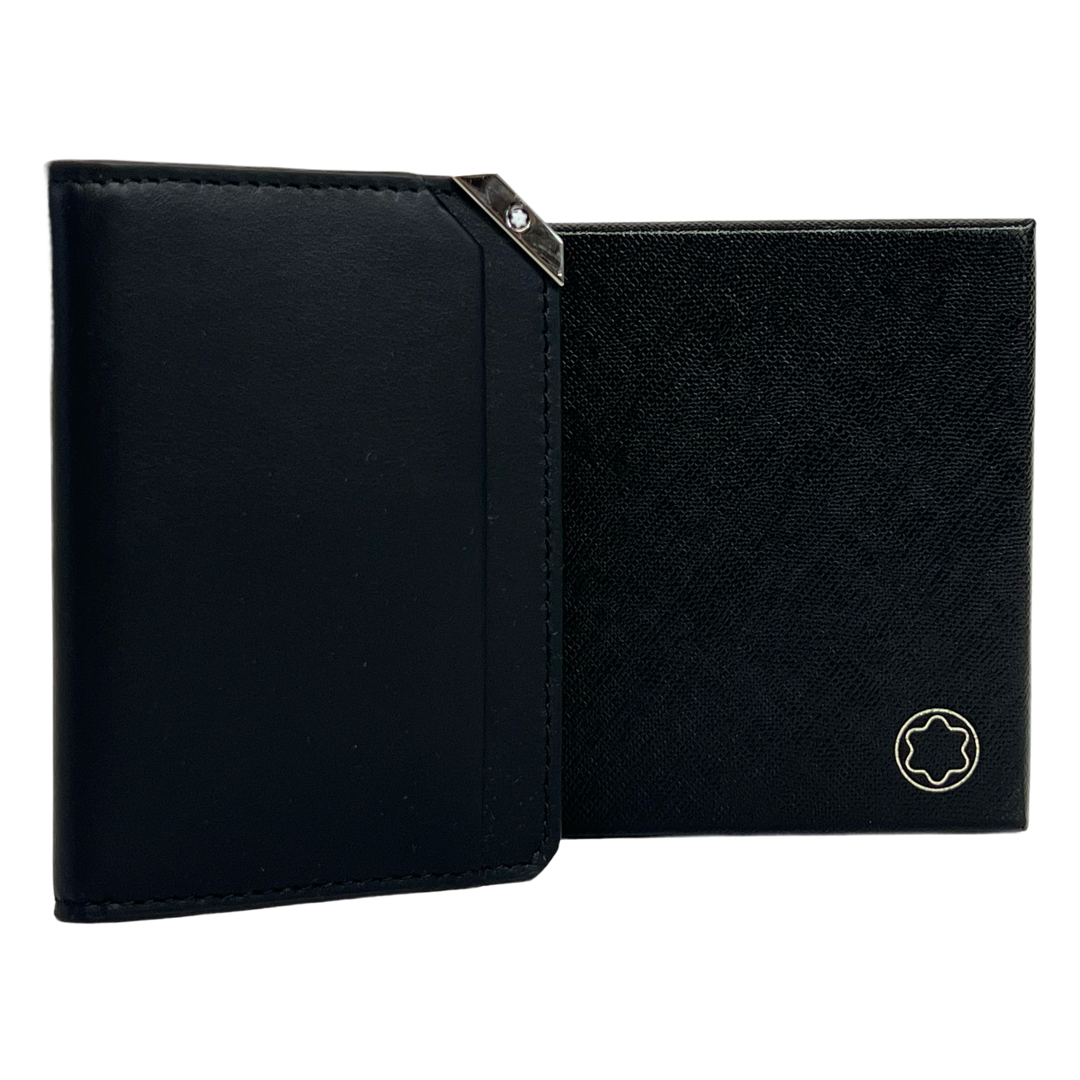 Montblanc MINT Black Leather Card Wallet