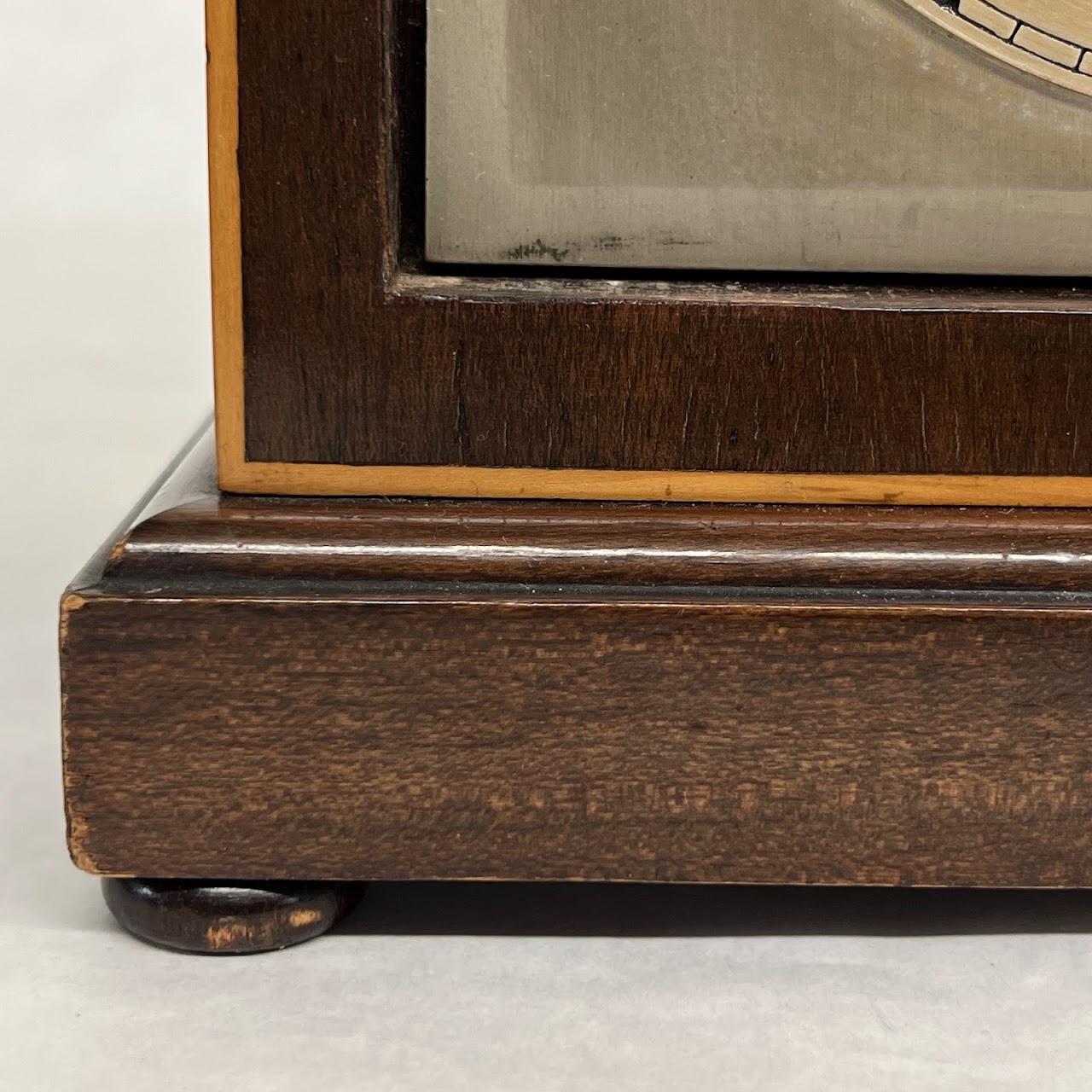 Winterhalder & Hofmeier 1920s German Mahogany Mantel Clock