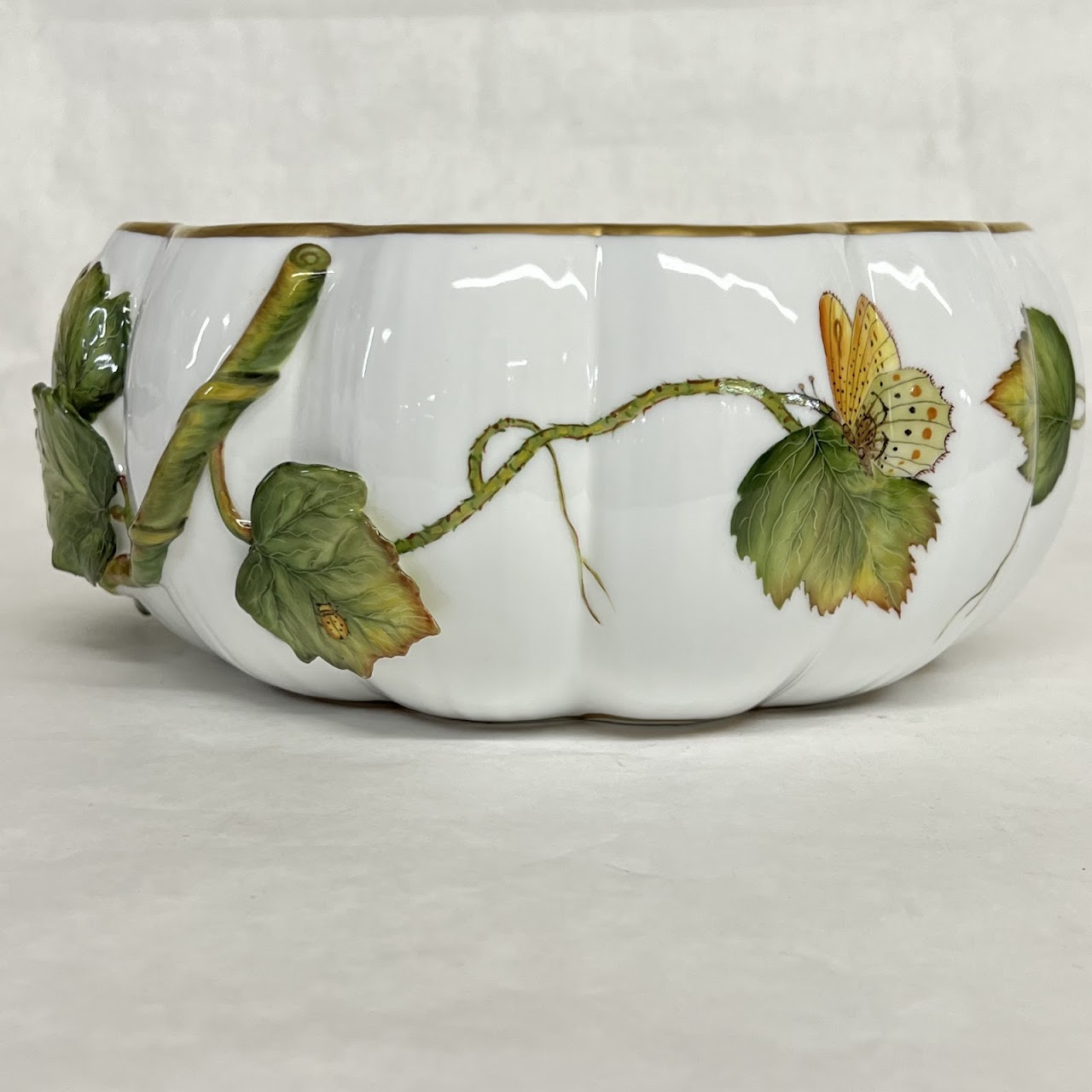 Anna Weatherly Designs Hand-Painted Porcelain Serving Bowl