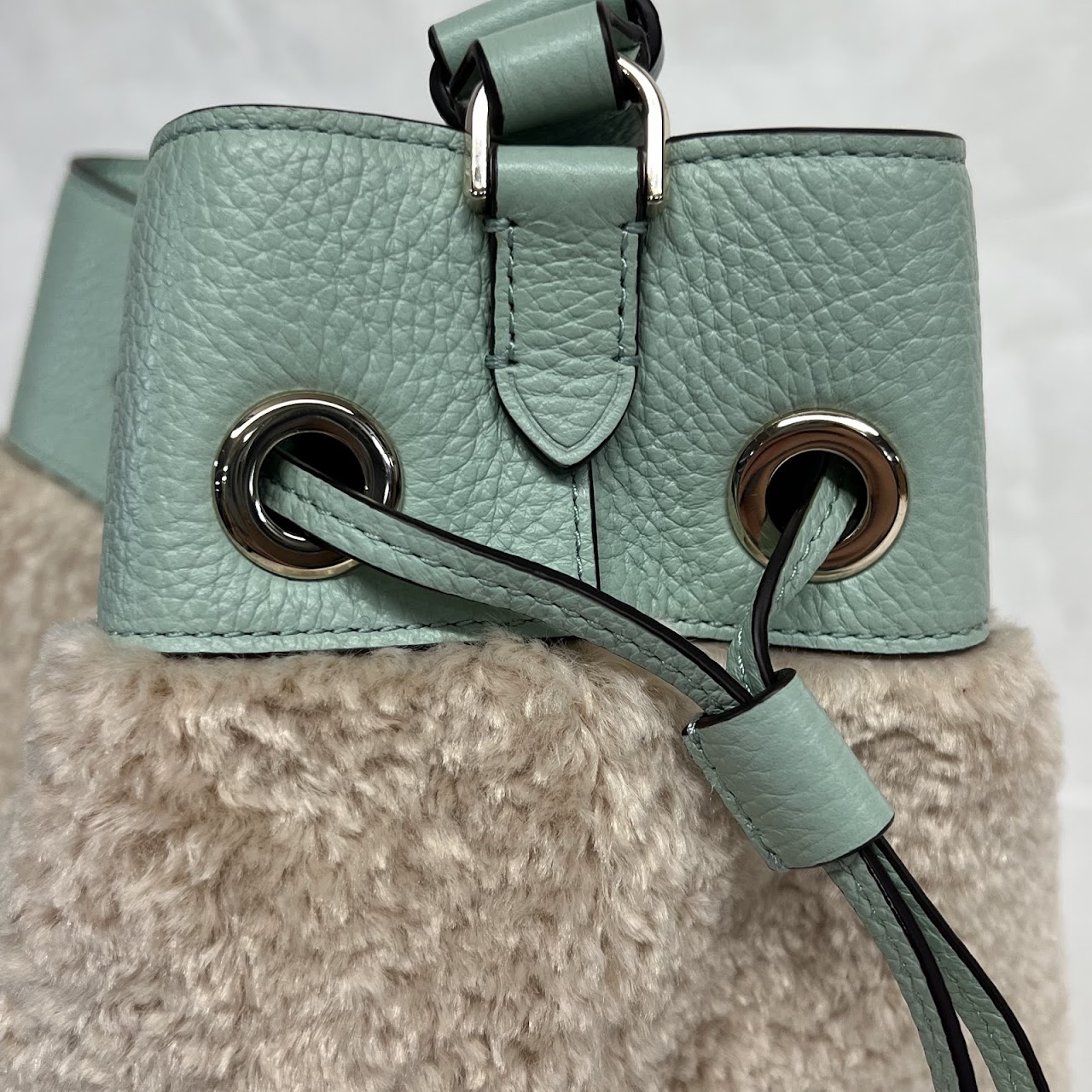 Kate Spade Marti Faux Shearling Bucket Bag