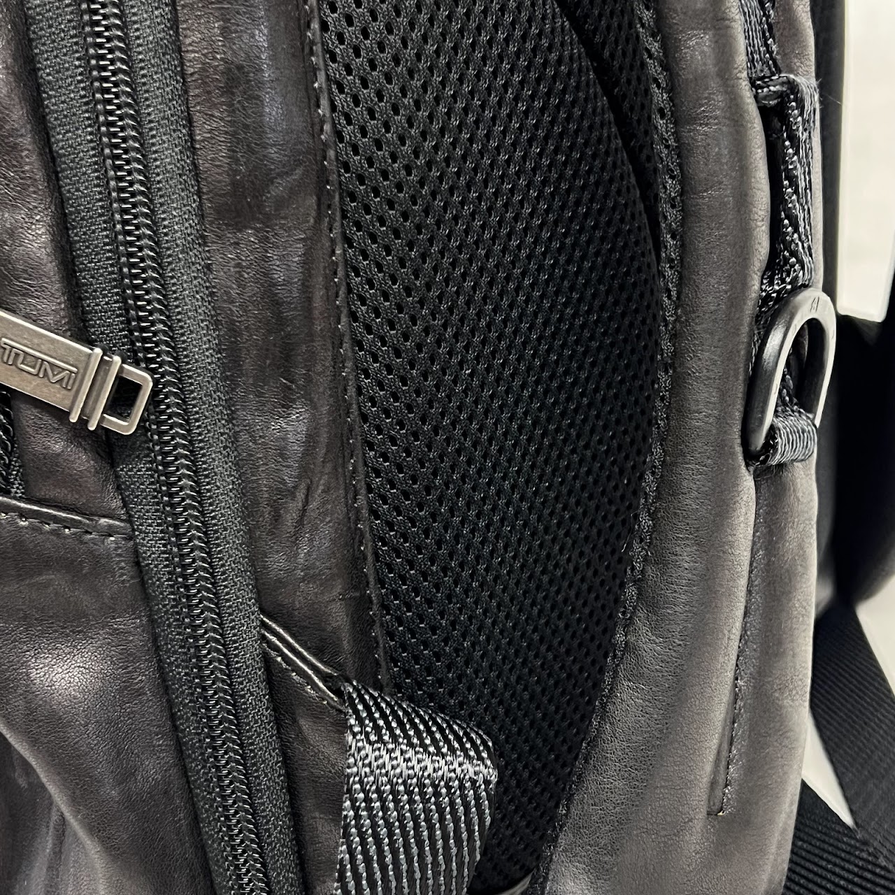 Tumi Alpha Bravo Nellis Leather Laptop Backpack