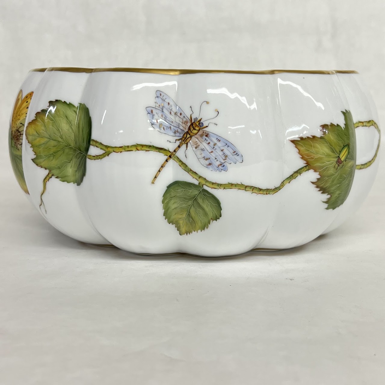 Anna Weatherly Designs Hand-Painted Porcelain Serving Bowl