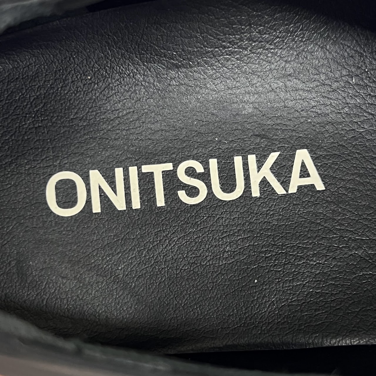 Onitsuka MINT Black Leather Derbies