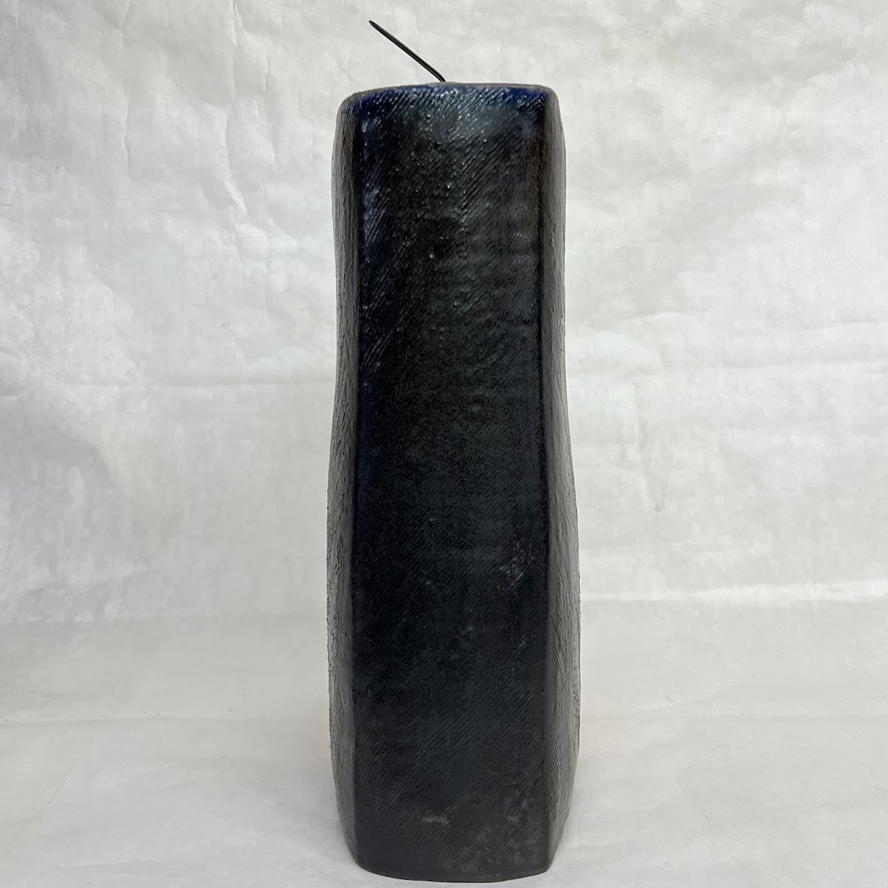 Studio Ceramic Large Wabi-Sabi Lidded Vessel