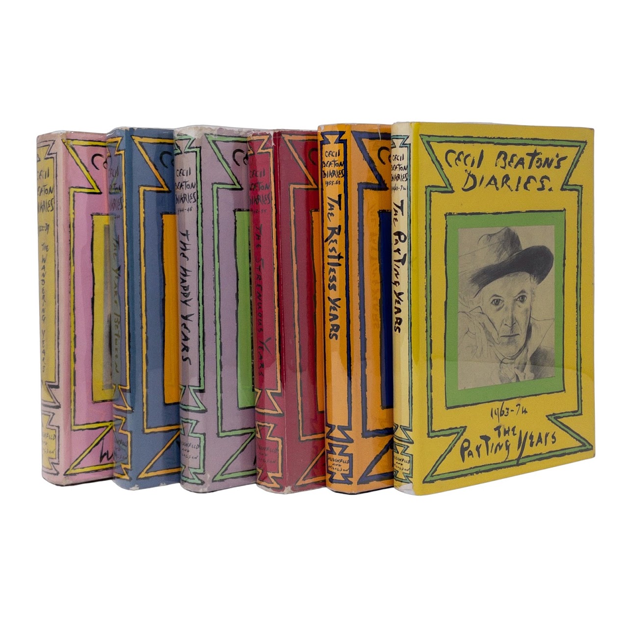 Cecil Beaton: Diaries RARE Complete Six-Volume Set