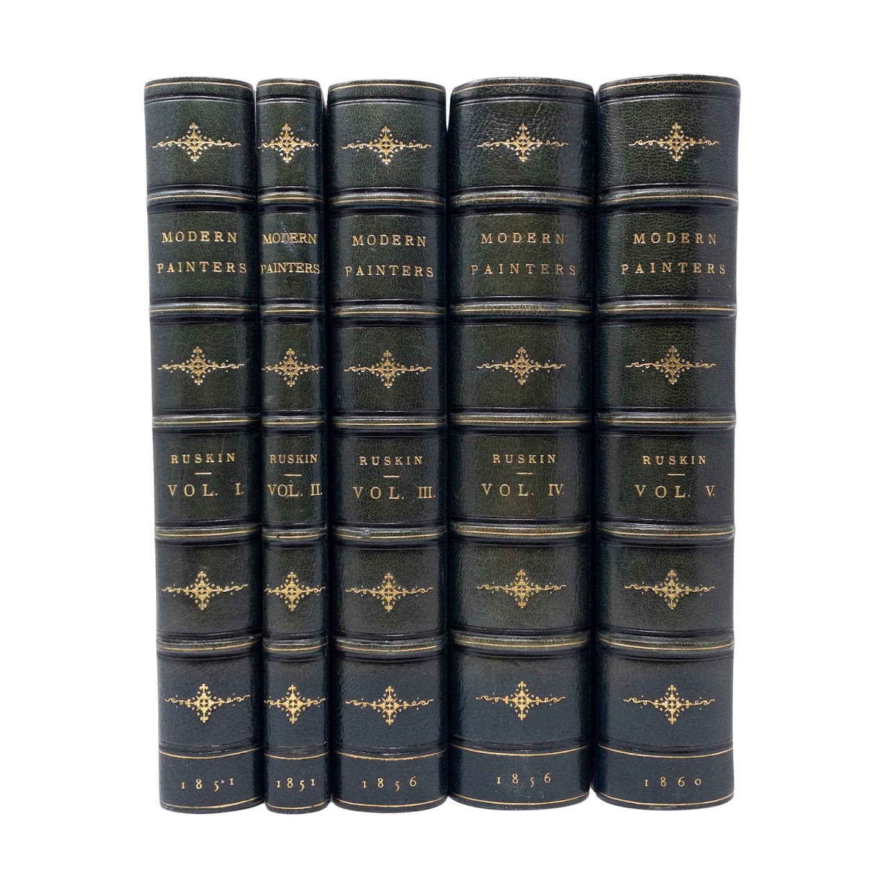 John Ruskin: 'Modern Painters' Five Volume Set