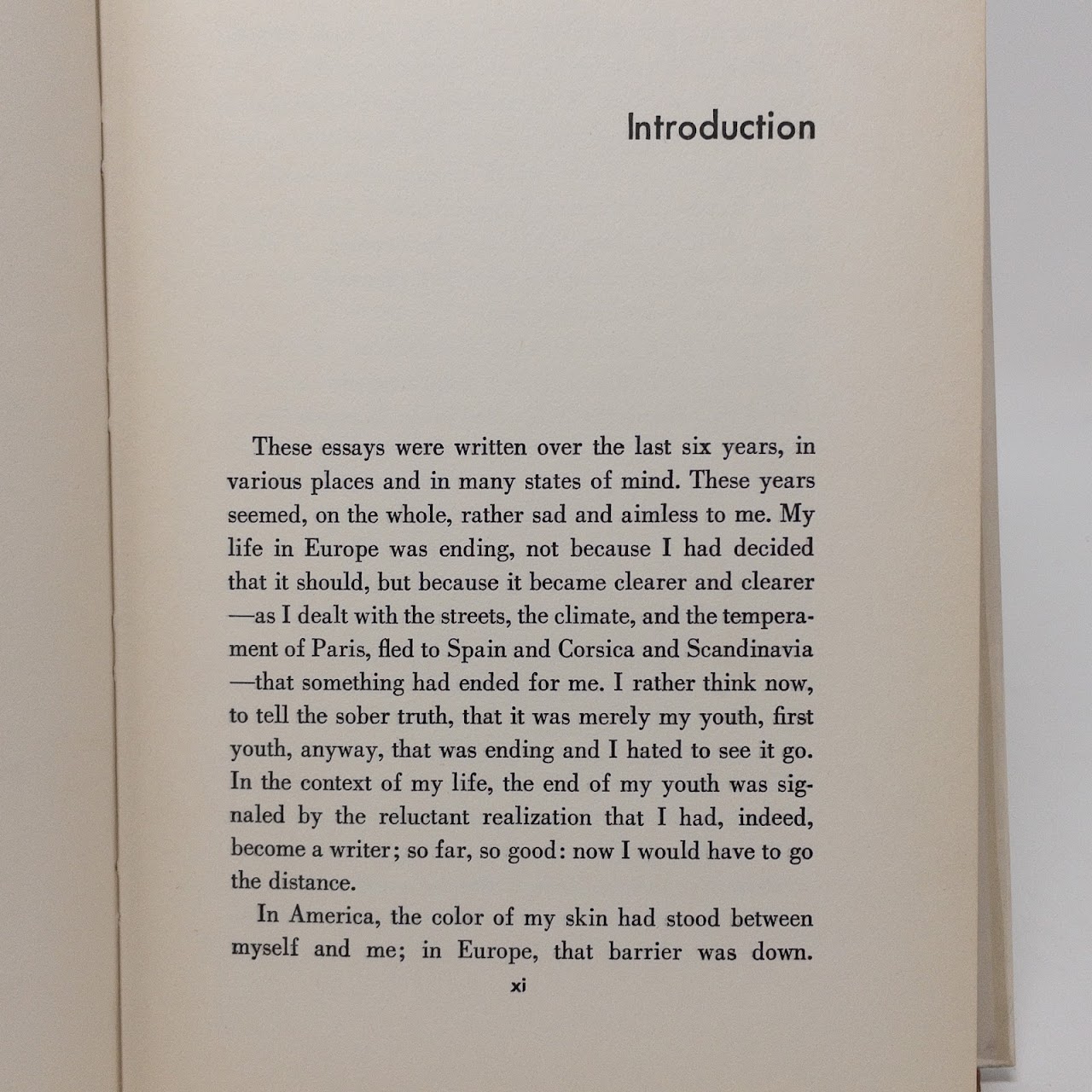 James Baldwin: 1st Ed. 'Nobody Knows My Name'