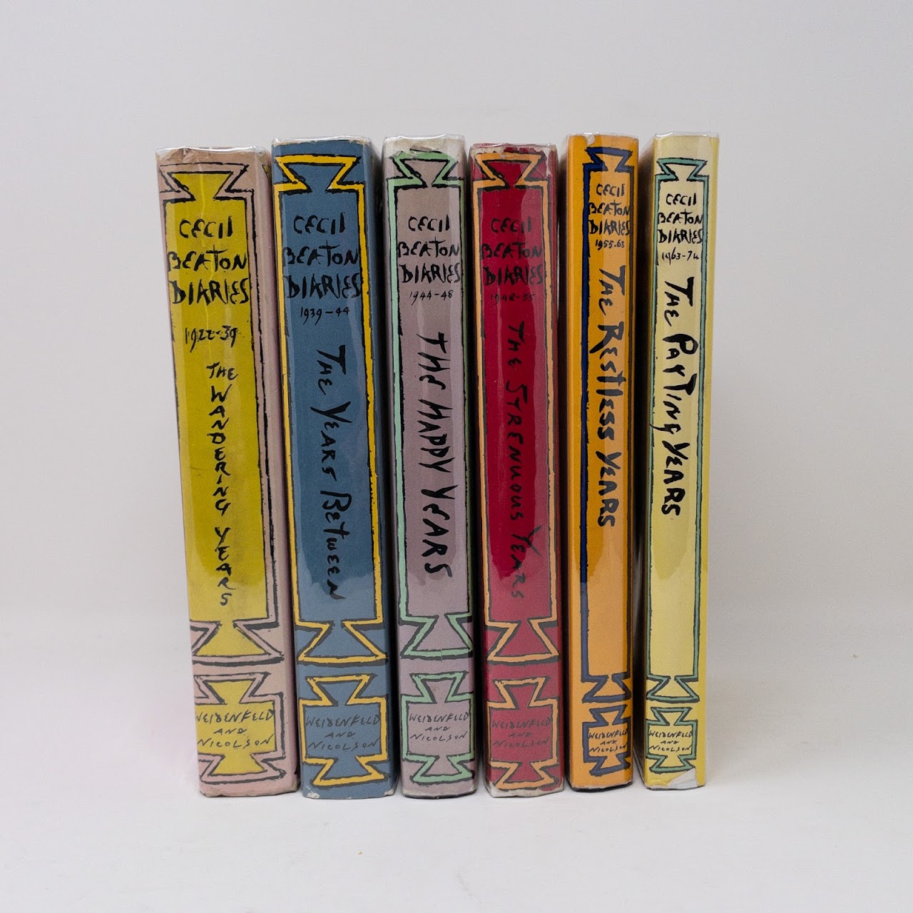 Cecil Beaton: Diaries RARE Complete Six-Volume Set