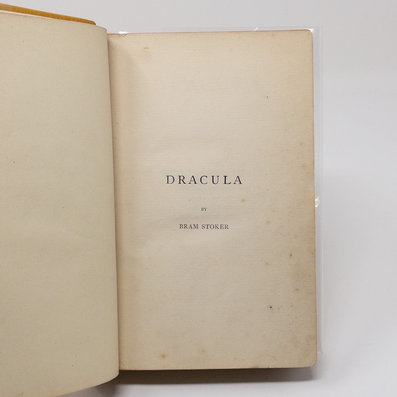 Bram Stoker: 'Dracula' First Edition 1897, Re-Bound